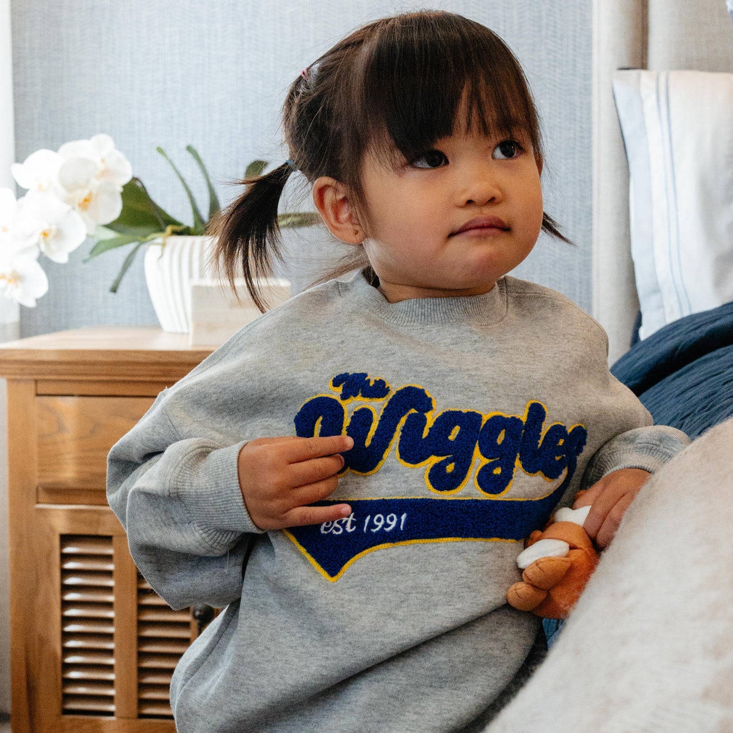Wiggles Children's Retro Crewneck - Grey