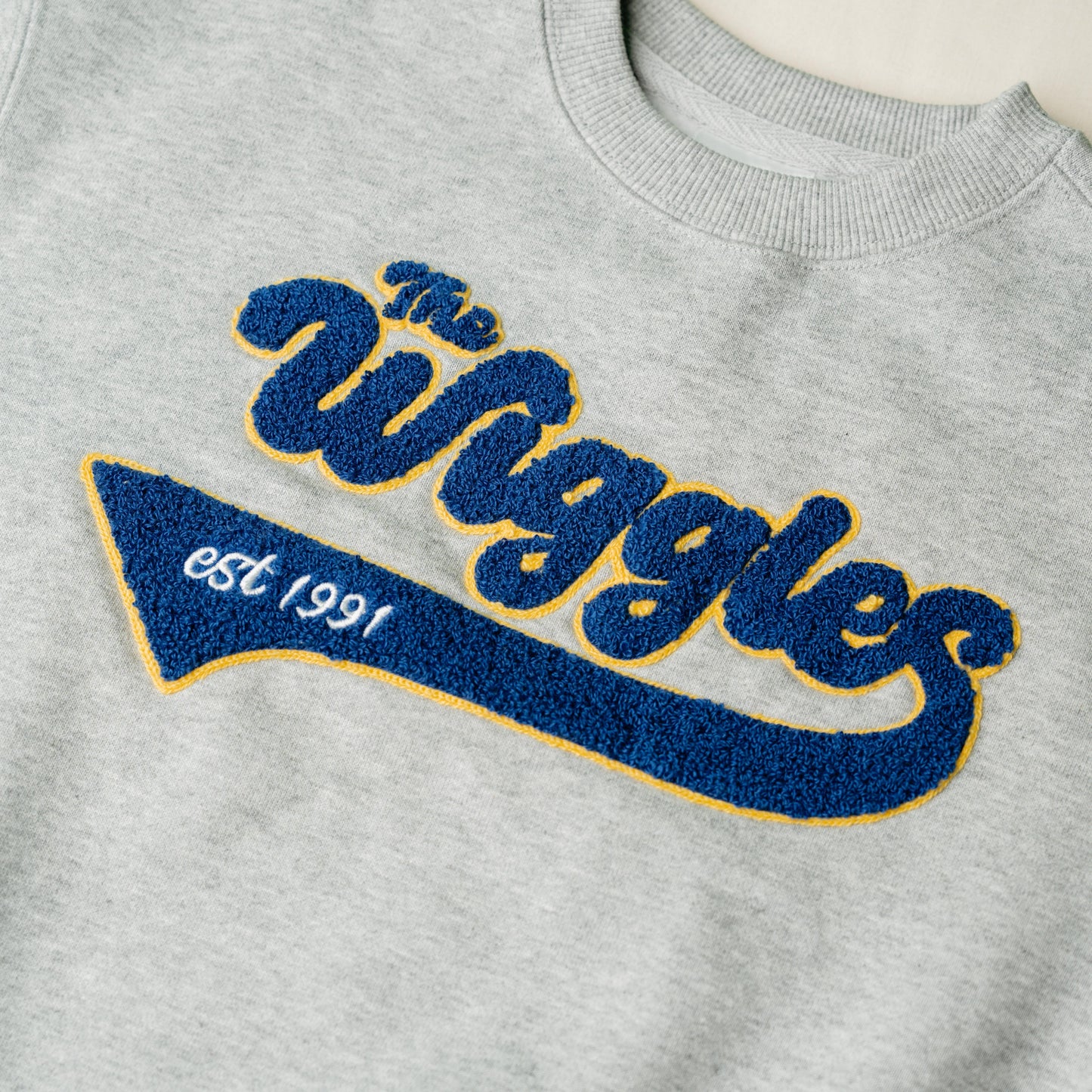 Wiggles Retro Crewneck - Grey