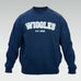Wiggles Varsity Crewneck - Navy