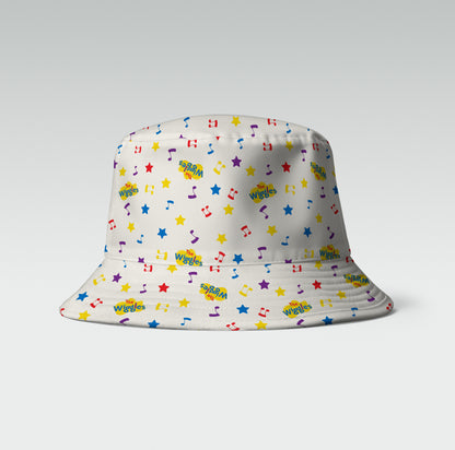 Children's Reversable Bucket hat Blue/White