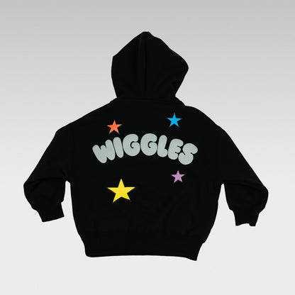 Wiggles Child Characters Hoodie- Black