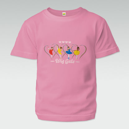 Wig-Gals Love Hearts T-Shirt