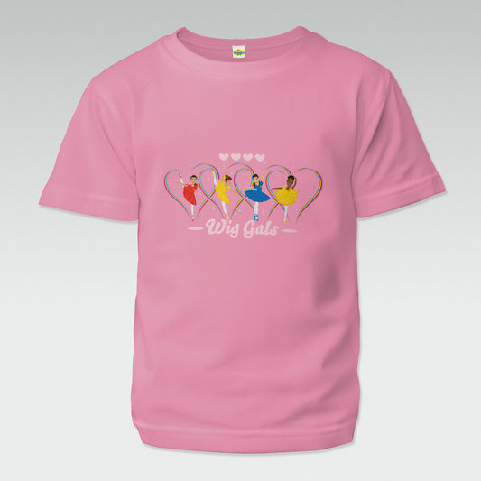 Wig-Gals Love Hearts T-Shirt