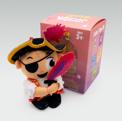 Captain Feathersword Collectable Plush Keychain