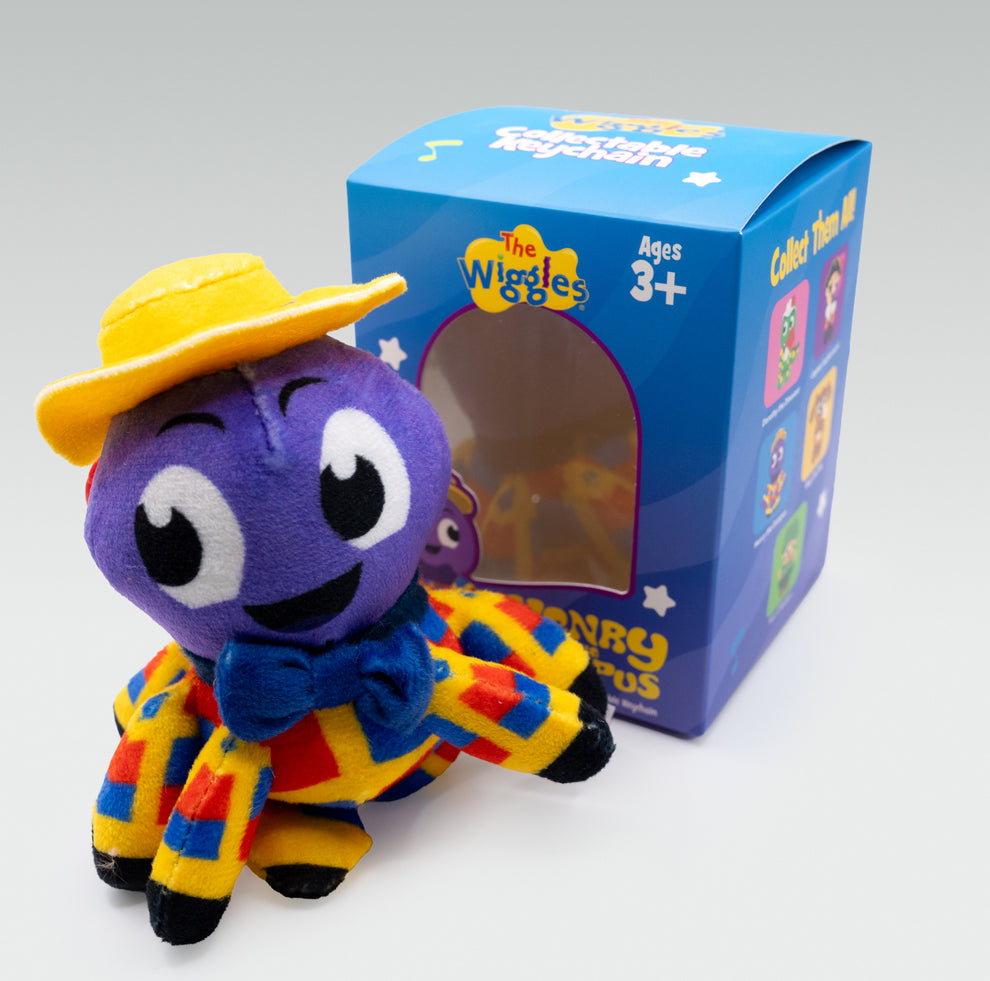 Henry the Octopus Plush Keychain | Official Wiggle Product – The Wiggles