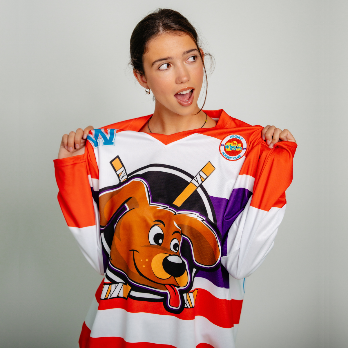 The Wiggles Adult Hockey Jersey - Team Wags