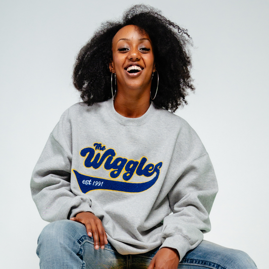 Wiggles Retro Crewneck - Grey
