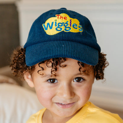 Blue Childrens Corduroy Hat