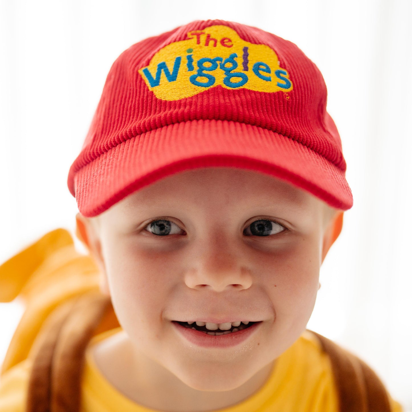 Red Childrens Corduroy Hat