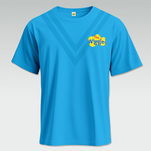 The Wiggles Adult Costume T-Shirt Blue