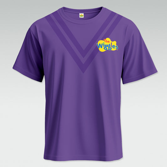 The Wiggles Adult Costume T-Shirt Purple